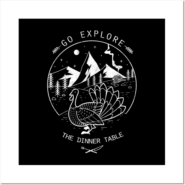 Go Explore The Dinner Wall Art by Tobe_Fonseca